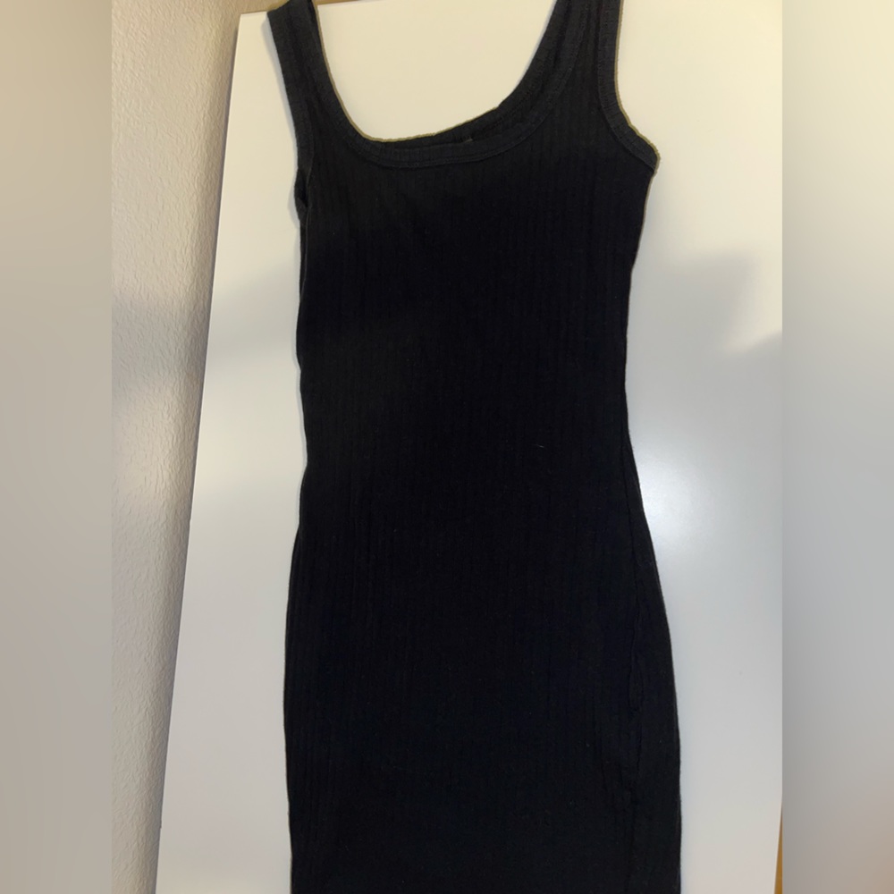 black dress